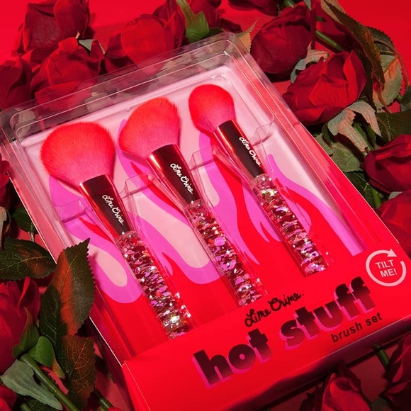 Lime Crime Other - 🦄🔥Lime Crime Hot Stuff Brush Trio Set